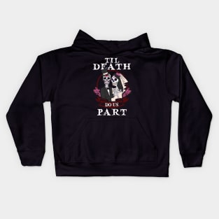 Halloween Couples Matching Kids Hoodie